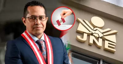 Burneo destac� el trabajo del personal del JNE y llam� al voto informado.