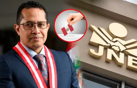 Burneo destac� el trabajo del personal del JNE y llam� al voto informado.