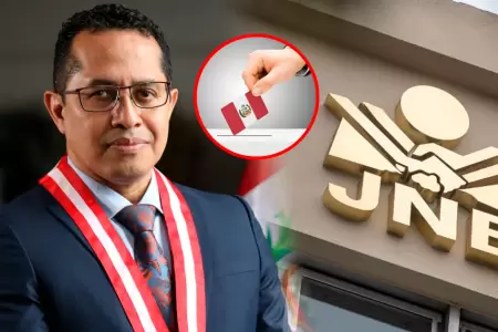 Burneo destac� el trabajo del personal del JNE y llam� al voto informado.