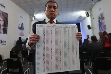 ONPE se�ala que c�dulas ser�n conservadas para eventual recuento de votos