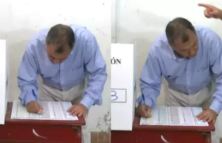 Jorge Nieto cometi� lapsus al votar fuera de la c�mara secreta