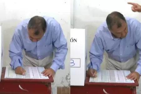 Jorge Nieto cometi� lapsus al votar fuera de la c�mara secreta