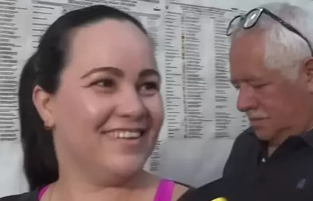 Cubana nacionalizada peruana es miembro de mesa