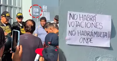 Colegio en Pamplona Alta suspendi� proceso y exonerar� multas.