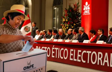 El Pacto �tico Electoral insta a la tranquilidad.