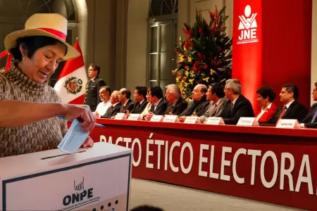 El Pacto �tico Electoral insta a la tranquilidad.