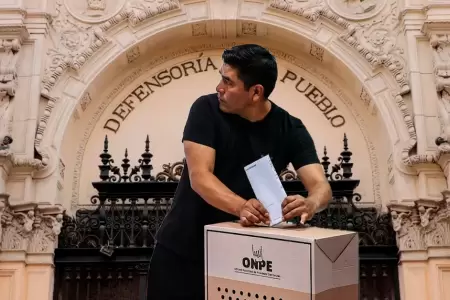 La Defensor�a del Pueblo felicit� decisi�n del JNE.