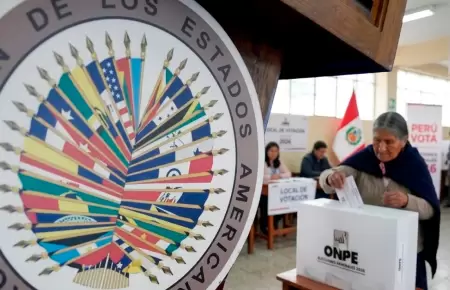La OEA respalda la decisi�n del JNE.