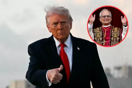 Donald Trump critica al papa Le�n XIV