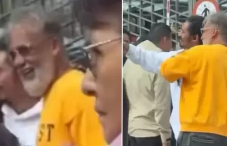 Roger del �guila en local de votaci�n de Madrid