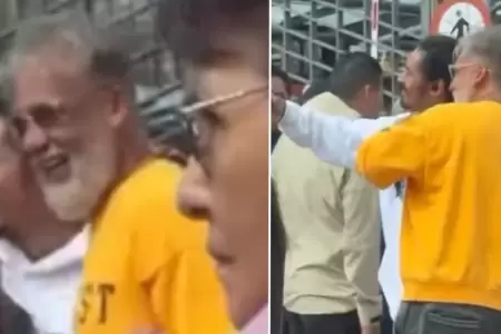 Roger del �guila en local de votaci�n de Madrid