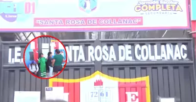 Electores disconformes por demora en apertura de la I.E. Santa Rosa de Collanac