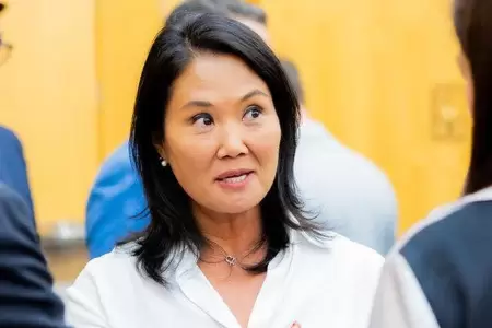 Keiko Fujimori se refiri� a la mayor�a de Fuerza Popular en el Congreso.