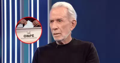 Ricardo Belmont revela la verdadera raz�n por la que no vot�