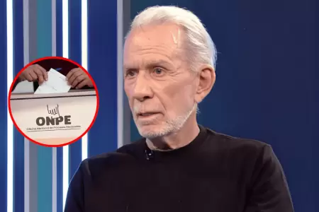 Ricardo Belmont revela la verdadera raz�n por la que no vot�