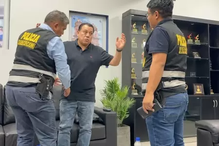 PNP y Fiscal�a detuvieron a funcionario de ONPE en flagrancia.