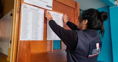 ONPE confirma que los 13 locales de votaci�n han sido habilitados.
