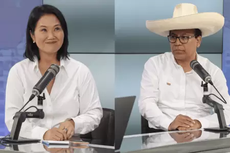 Keiko Fujimori y Roberto S�nchez pasar�an a segunda vuelta