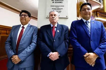 Mesa Directiva del Congreso 2025-2026.