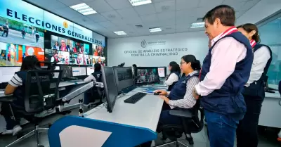 Fiscal de la Naci�n monitore� las Elecciones Generales.