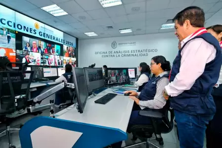 Fiscal de la Naci�n monitore� las Elecciones Generales.