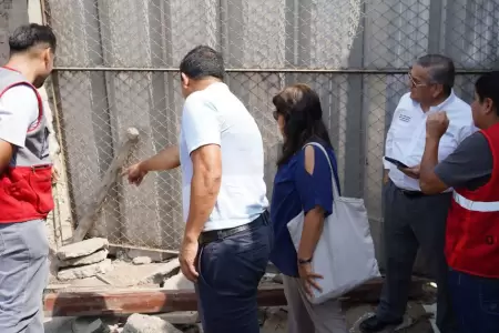 Minedu garantiza reinicio de clases en colegio da�ado por votantes en San Juan d
