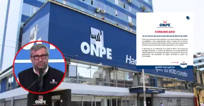 ONPE pide respetar proceso electoral y evitar denuncias antes de cierre de Elecc