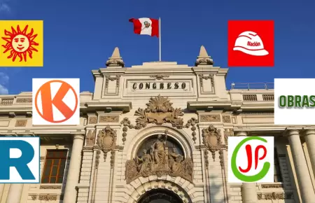 Seis partidos pol�ticos obtienen curuoles para el Senado y C�mara de Diputados.