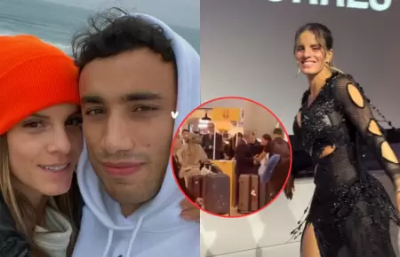 Alejandra Biagorria y Said Palao viajaron juntos a Espa�a