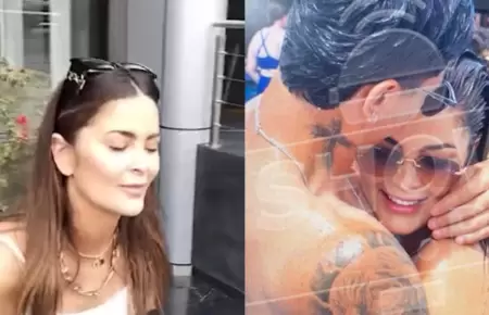 Laura Spoya se molesta cuando le preguntan por su "chibolo"