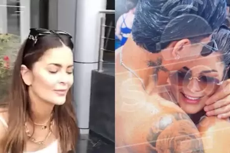 Laura Spoya se molesta cuando le preguntan por su "chibolo"