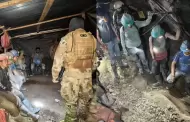 La Libertad: Rescatan a 20 mineros secuestrados tras enfrentamiento con banda armada en Pataz
