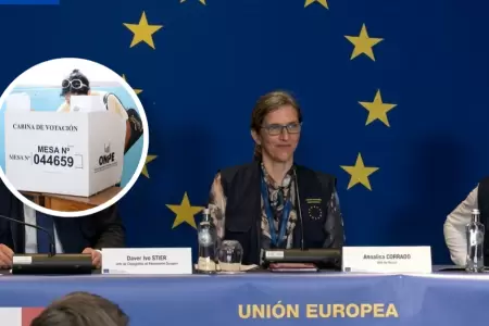 Jefa de la misi�n de la Uni�n Europea en Per�: "Comprendemos frustraci�n por dem