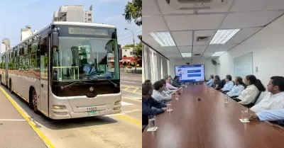 Concesionarios del Metropolitano, ATU y MEF se reunieron por renovaci�n del sist