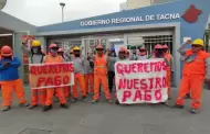 Obreros en trabajo de la ESFAP Francisco Laso protestan por pago pendiente y advierte paralizaci�n inmediata
