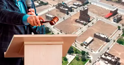 Serpar subasta terrenos en Lima.