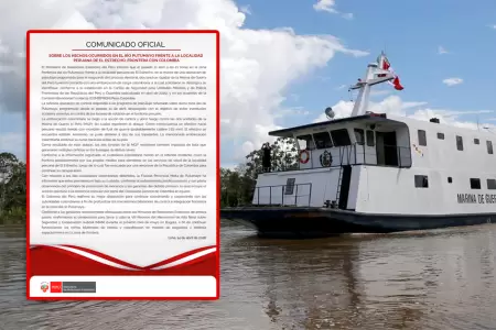 Canciller�a peruana responde a los hechos reportados por Colombia