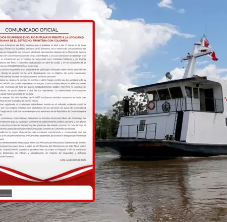 Canciller�a peruana responde a los hechos reportados por Colombia