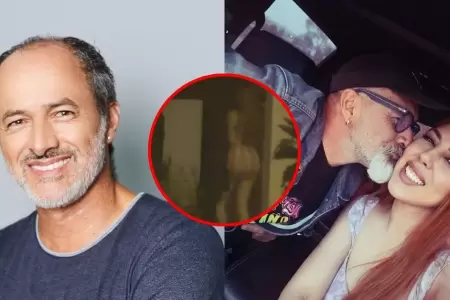 Carlos Alc�ntara es captado con mujer en su domicilio