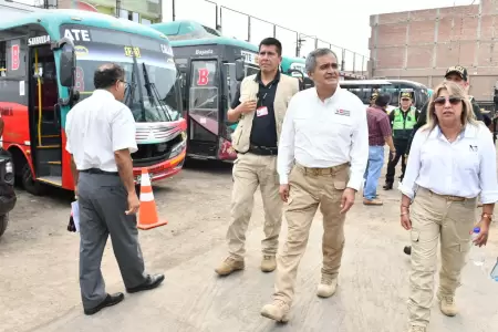 Ministro del Interior consolida c�maras en el transporte p�blico