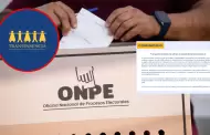 Transparencia exige respeto al proceso electoral y se�ala "acoso" contra la ONPE y el JNE: "Rechazamos el fraude"