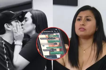 Mujer expone chats y fotos privadas con Reimond Manco