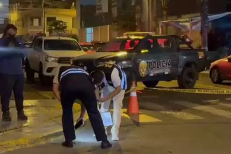 Balacera en el Callao deja un muerto y una herida