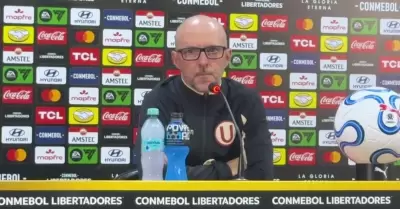 Javier Rabanal tras derrota de Universitario
