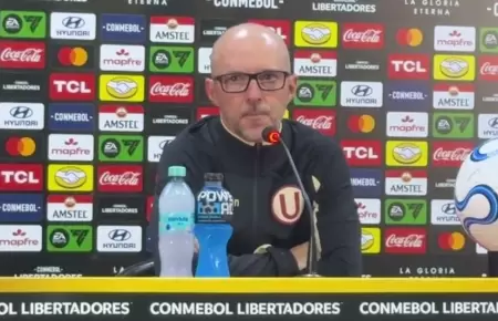 Javier Rabanal tras derrota de Universitario