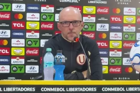 Javier Rabanal tras derrota de Universitario