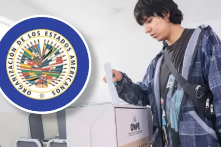 Misi�n de la OEA respalda proceso electoral en Per�