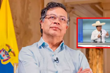 Gustavo Petro respalda candidatura de Roberto S�nchez.