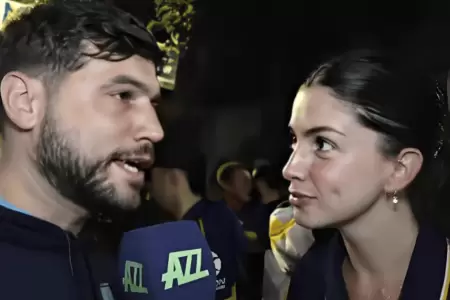 Periodista entrevista a hincha de Boca Juniors y ella le pide su Instagram