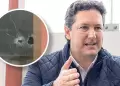Daniel Salaverry denuncia atentado a disparos en su oficina en Vir� y teme por sus trabajadores: "Estoy vivo de milagro"